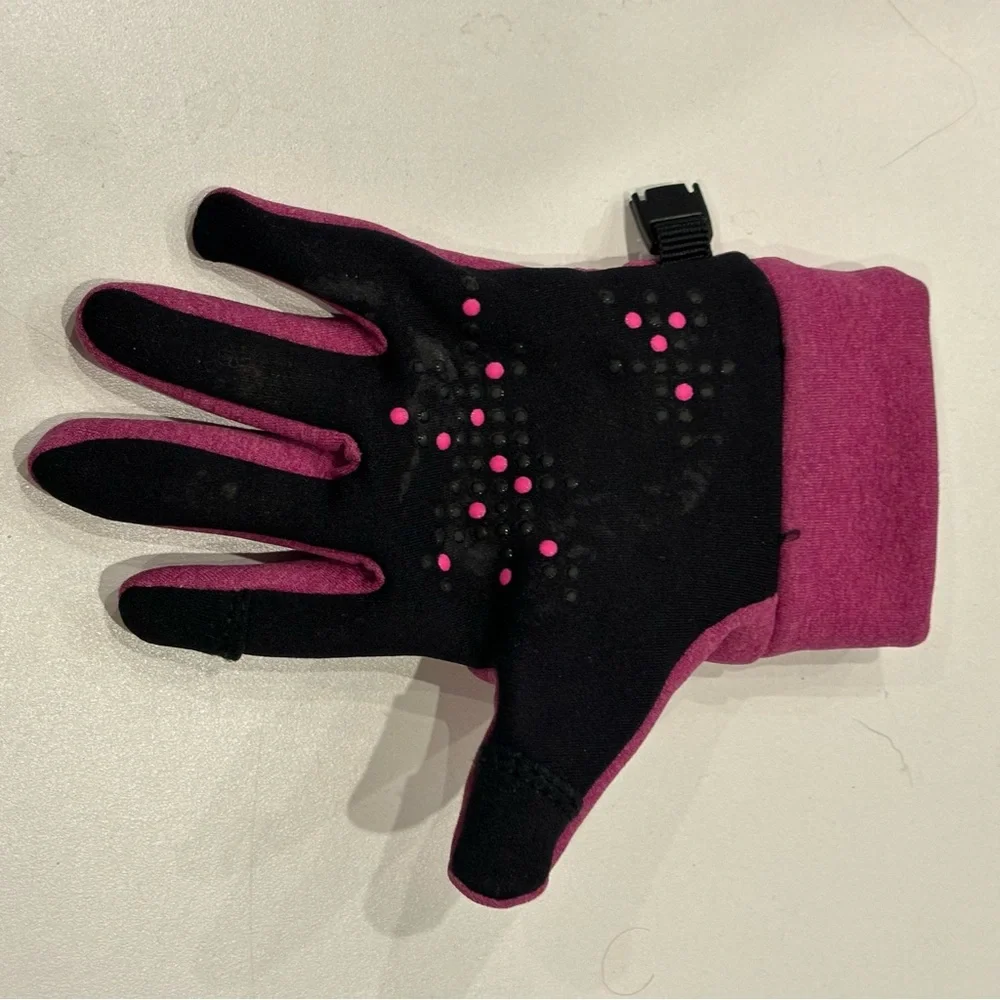 Head kids pink touchscreen gloves size M